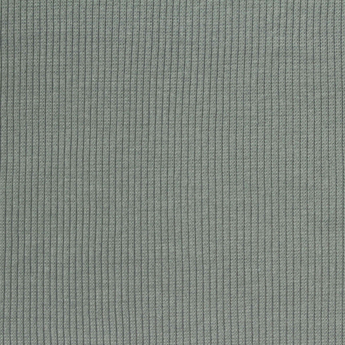 Polyester Stretch Rib Knit Fabric, 247 gsm, 114 cm — Green
