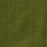 Polyester Stretch Rib Knit Fabric, 238 gsm, 128 cm — Green — texture
