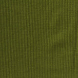 Polyester Stretch Rib Knit Fabric, 238 gsm, 128 cm — Green