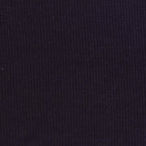 Polyester Stretch Rib Knit Fabric, 259 gsm, 128 cm — Navy