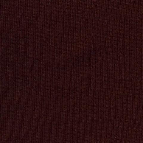 Polyester Stretch Rib Knit Fabric, 274 gsm, 104 cm — Red