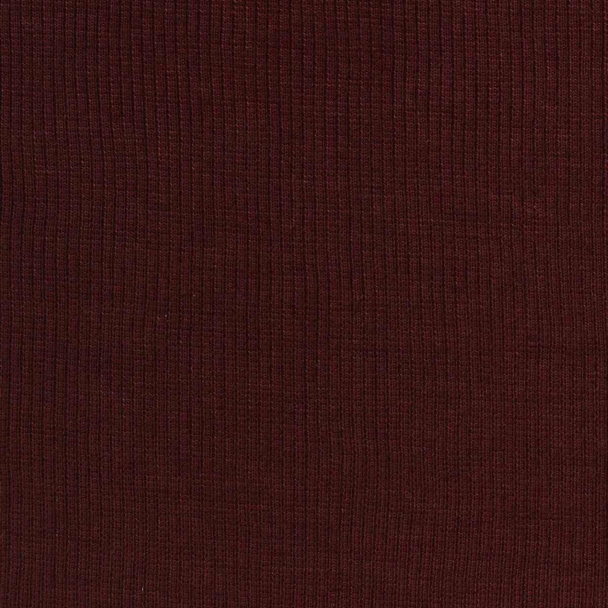 Polyester Stretch Rib Knit Fabric, 265 gsm, 120 cm — Red