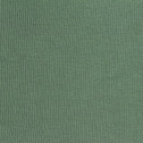 Brushed Viscose Stretch Rib Knit Fabric, 260 gsm, 154 cm — Green