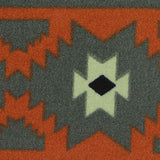 Black Zigzags Milk Silk Knit, Polyester — texture