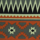 Black Zigzags Milk Silk Knit, Polyester