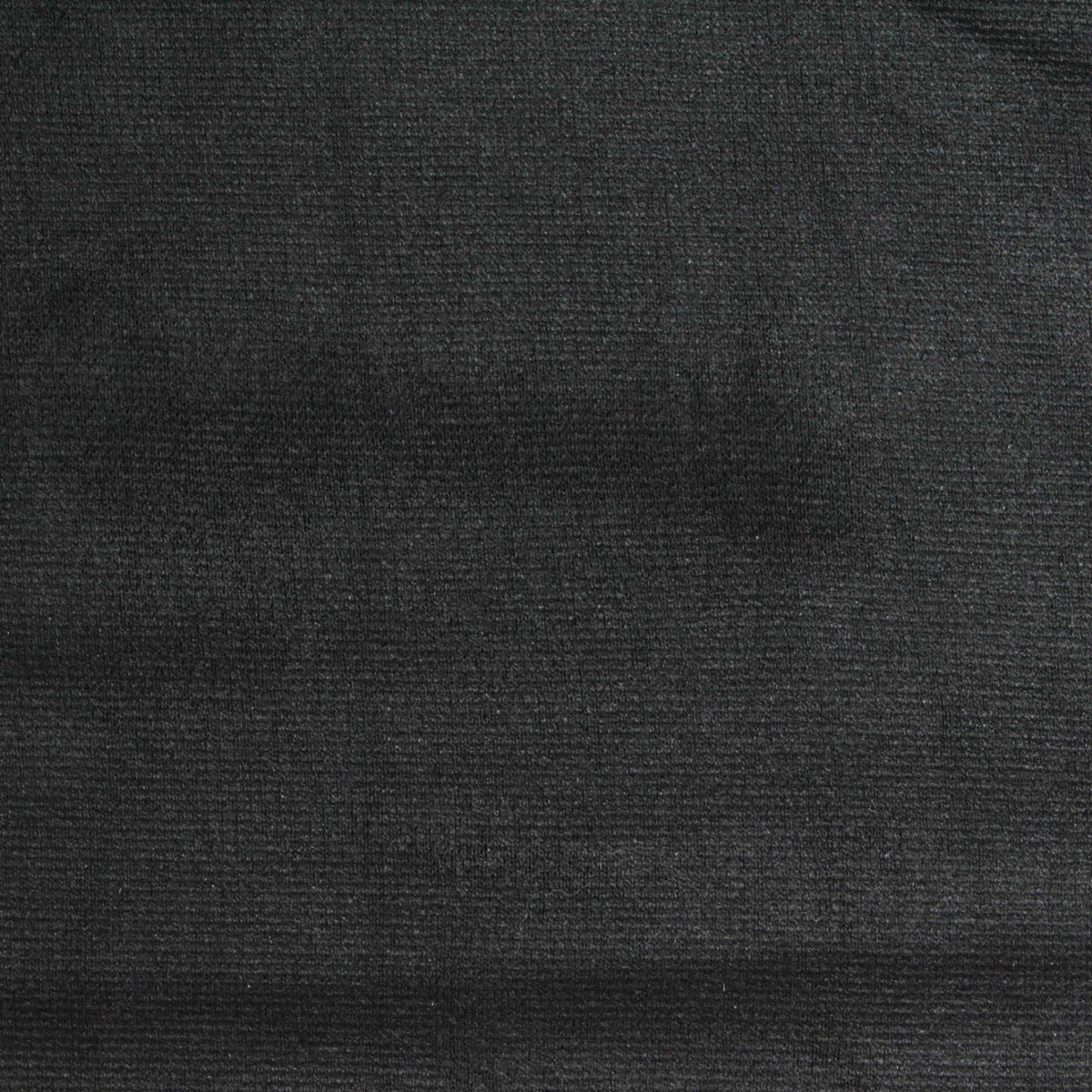 Polyester Viscose Stretch Ponte Knit Fabric, 330 gsm, 156 cm — Black