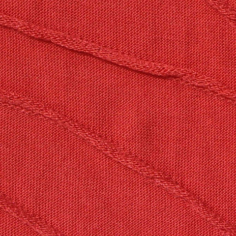 Red Tone-on-Tone Jersey Knit, Poly-Viscose