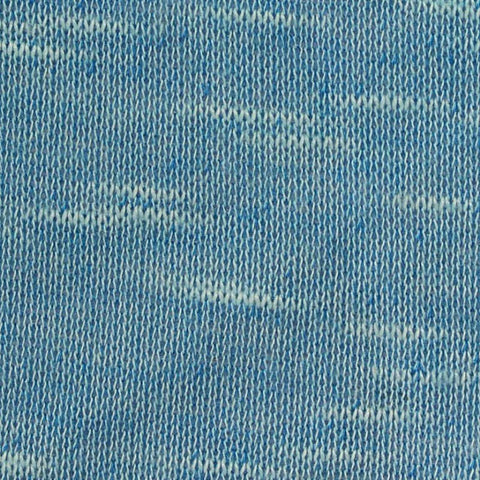 Light Blue Marl Chunky Knit, Poly-Viscose, 151 gsm