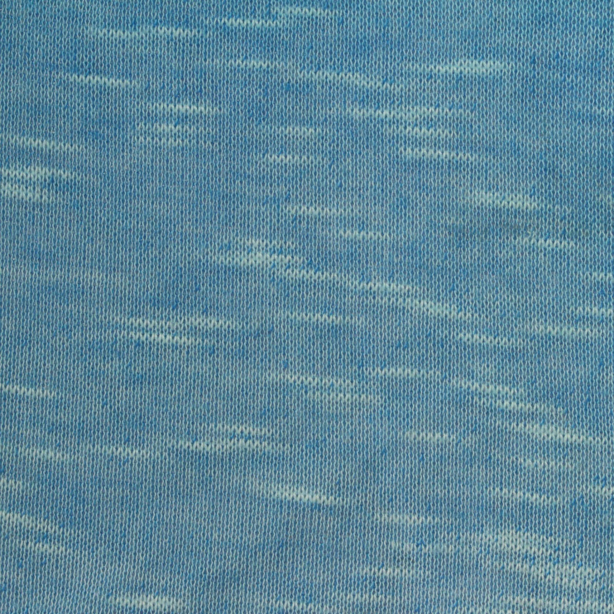 Light Blue Marl Chunky Knit, Poly-Viscose, 151 gsm