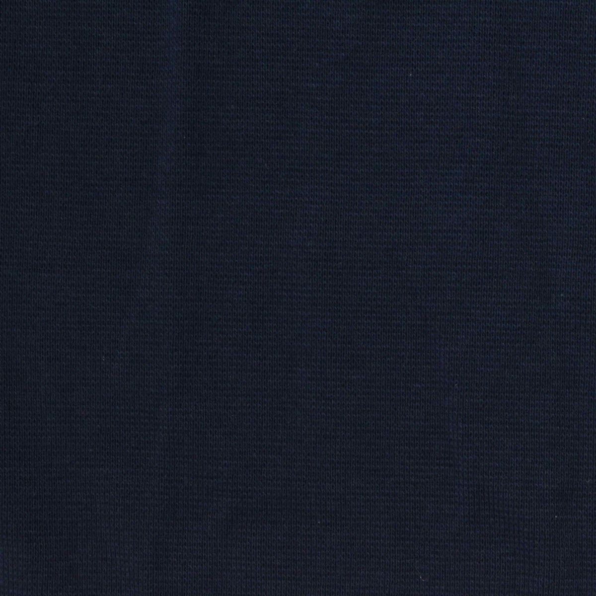 Cotton Stretch Rib Knit Fabric, 232 gsm, 160 cm — Navy