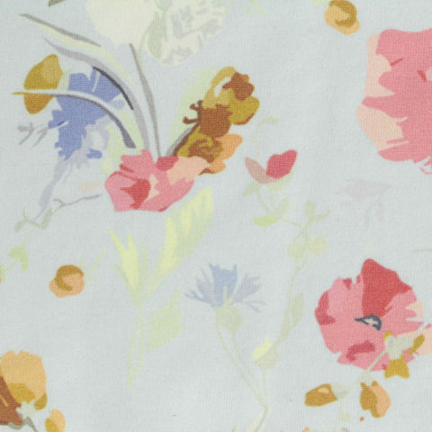 Pink Floral Jersey Knit, 180 gsm