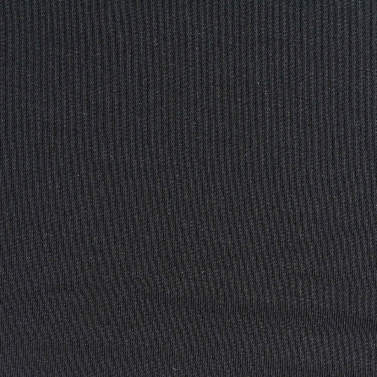 Jersey Knit Fabric, 180 gsm, 175 cm — Black