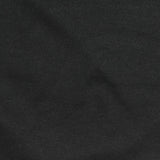 Viscose Nylon Stretch Ponte Knit Fabric, 260 gsm, 160 cm — Black