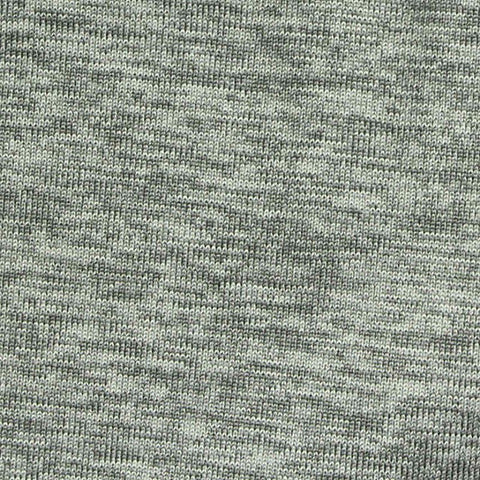 Dark Grey Marl Jersey Knit, Polyester, 240 gsm, 175 cm