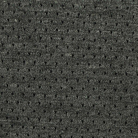 Dark Grey Dot Scuba Knit, Polyester