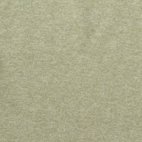 Brushed Polyester Stretch Jersey Knit Fabric, 160 gsm, 175 cm — Khaki