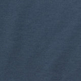 Brushed Polyester Stretch Jersey Knit Fabric, 240 gsm, 175 cm — Navy