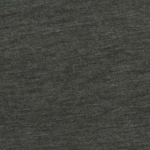 Dark Grey Marl Scuba Knit, Polyester, 230 gsm, 170 cm