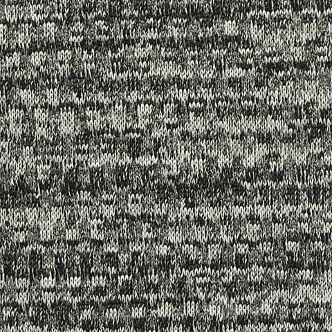 Black Marl Knit, Polyester, 280 gsm