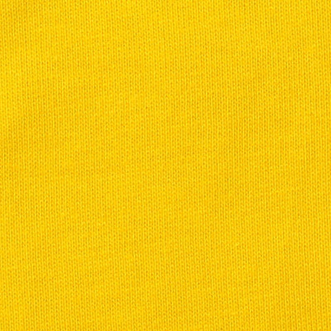 100% Cotton Jersey Knit Fabric, 190 gsm, 170 cm — Yellow