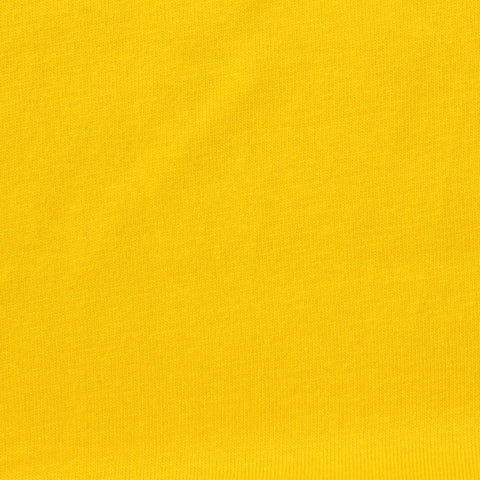 100% Cotton Jersey Knit Fabric, 190 gsm, 170 cm — Yellow