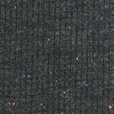 Polyester Cotton Stretch Waffle Knit Fabric, 200 gsm, 180 cm — Grey
