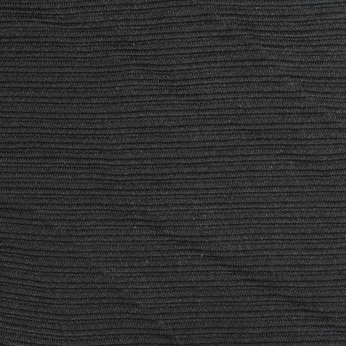 Polyester Stretch Knit Fabric, 260 gsm, 135 cm — Black, ref EF-263702
