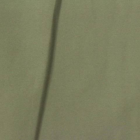 Brushed Polyester Stretch Sateen Fabric, 220 gsm, 168 cm — Green