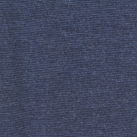 Dark Blue Heather Chunky Knit, Polyester