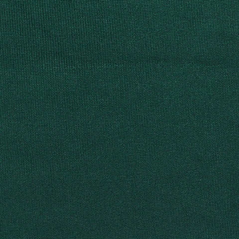 Polyester Stretch Rib Knit Fabric, 520 gsm, 110 cm — Green