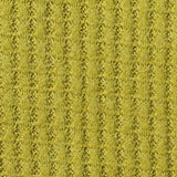 Brushed Polyester Waffle Knit Fabric, 240 gsm, 165 cm — Khaki — texture