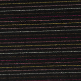 Silver Horizontal-Stripe Knit, Nylon