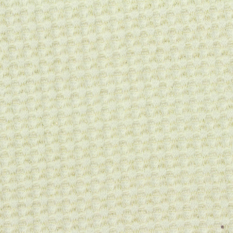Cream Marl Waffle Knit, Poly-Viscose