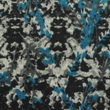 Black Abstract Chunky Knit, Polyester