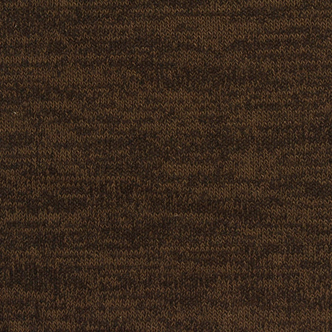 Dark Brown Marl Chunky Knit, Polyester, 180 gsm