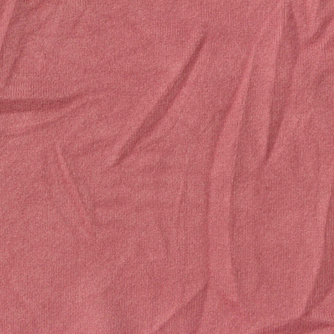 Polyester Stretch Rib Knit Fabric, 240 gsm, 193 cm — Pink