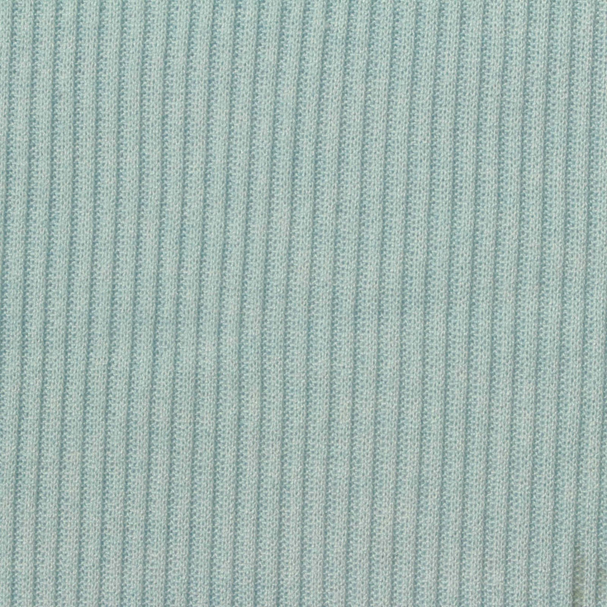 Viscose Nylon Blend Rib Knit Fabric, 210 gsm, 170 cm — Blue