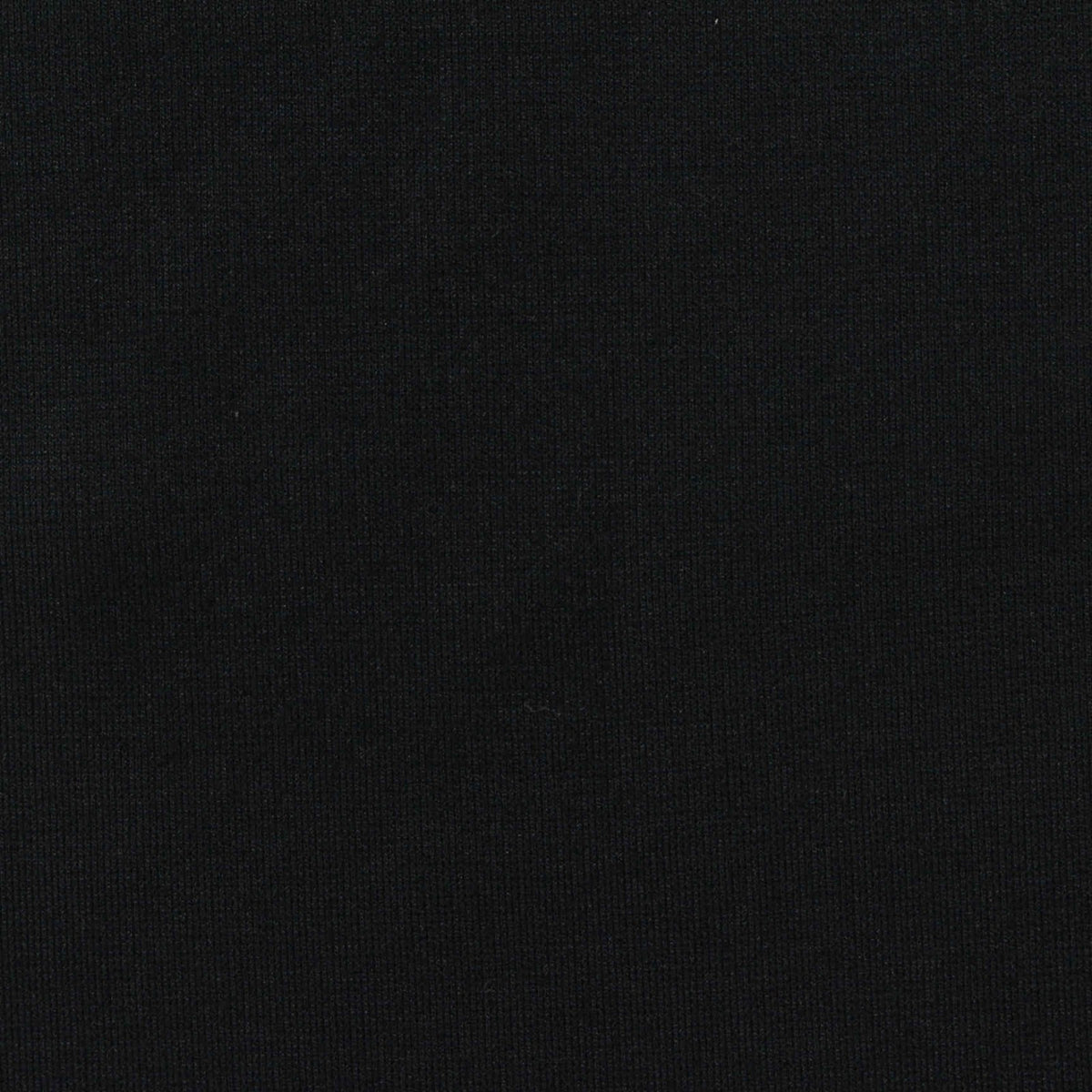 Viscose Nylon Stretch Ponte Knit Fabric, 310 gsm, 155 cm — Black