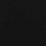 Viscose Nylon Stretch Ponte Knit Fabric, 310 gsm, 155 cm — Black