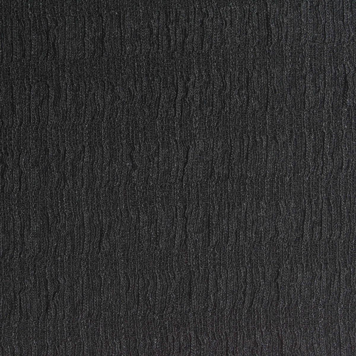 Polyester Stretch Warp Knit Fabric, 185 gsm, 150 cm — Black