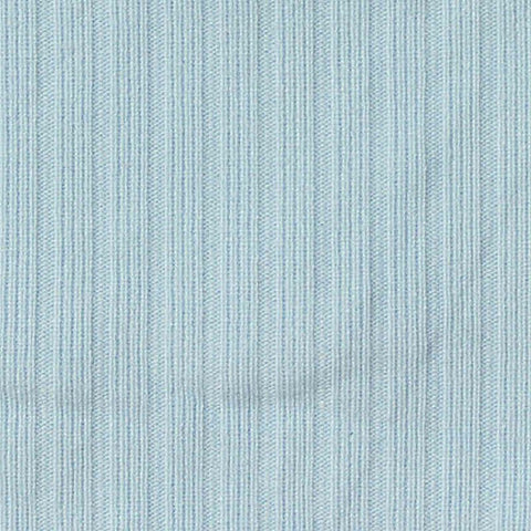 Polyester Stretch Rib Knit Fabric, 235 gsm, 165 cm — Blue