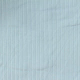 Polyester Stretch Rib Knit Fabric, 235 gsm, 165 cm — Blue
