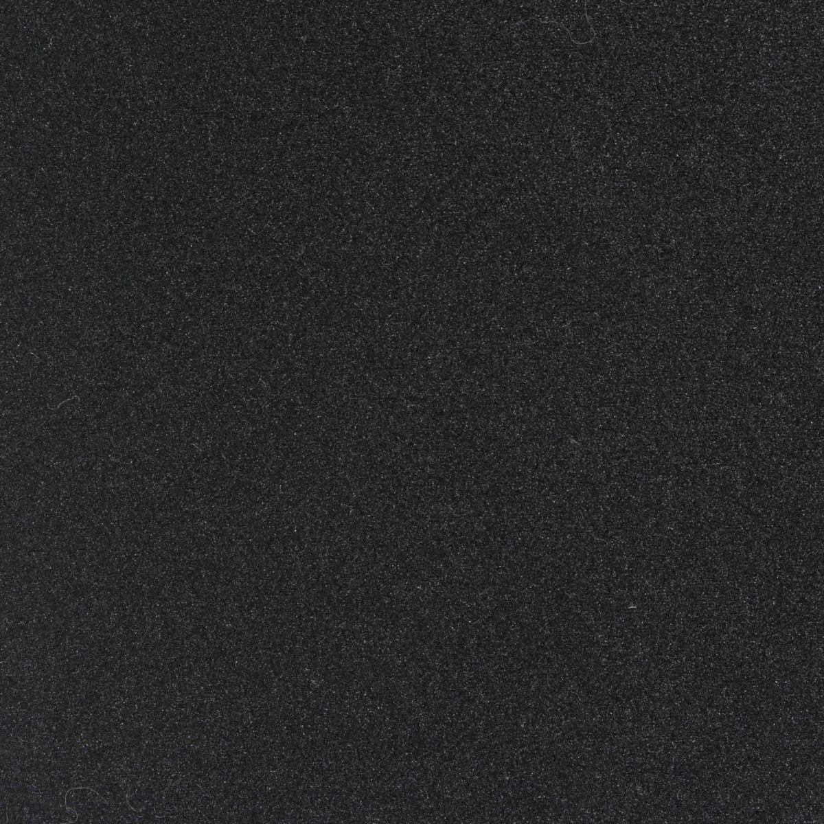 Brushed Polyester Stretch Knit Fabric, 295 gsm, 165 cm — Black