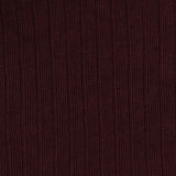 Polyester Viscose Rib Knit Fabric, 310 gsm, 175 cm — Red