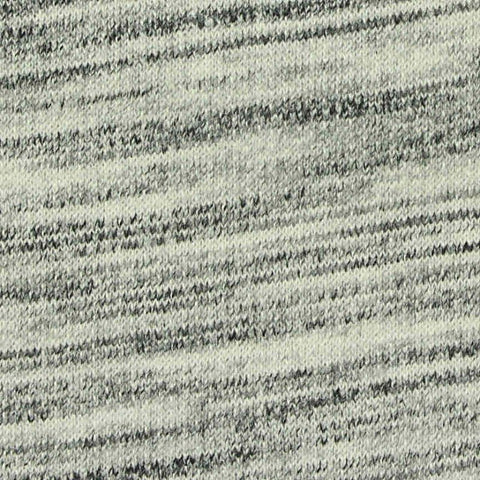 Grey Marl French Terry, Cotton-Poly, 220 gsm, 172 cm