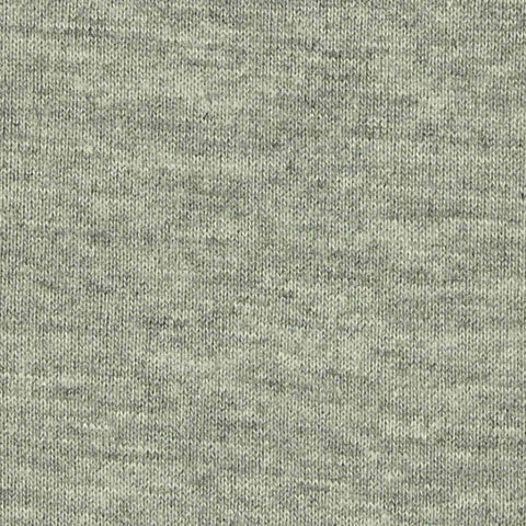 Light Grey Marl Jersey Knit, Cotton-Poly, 140 gsm