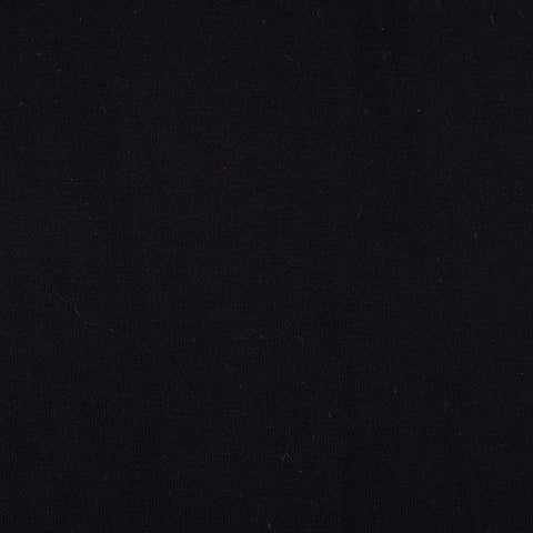 Viscose Stretch Jersey Knit Fabric, 200 gsm, 150 cm — Black, ref EF-2639