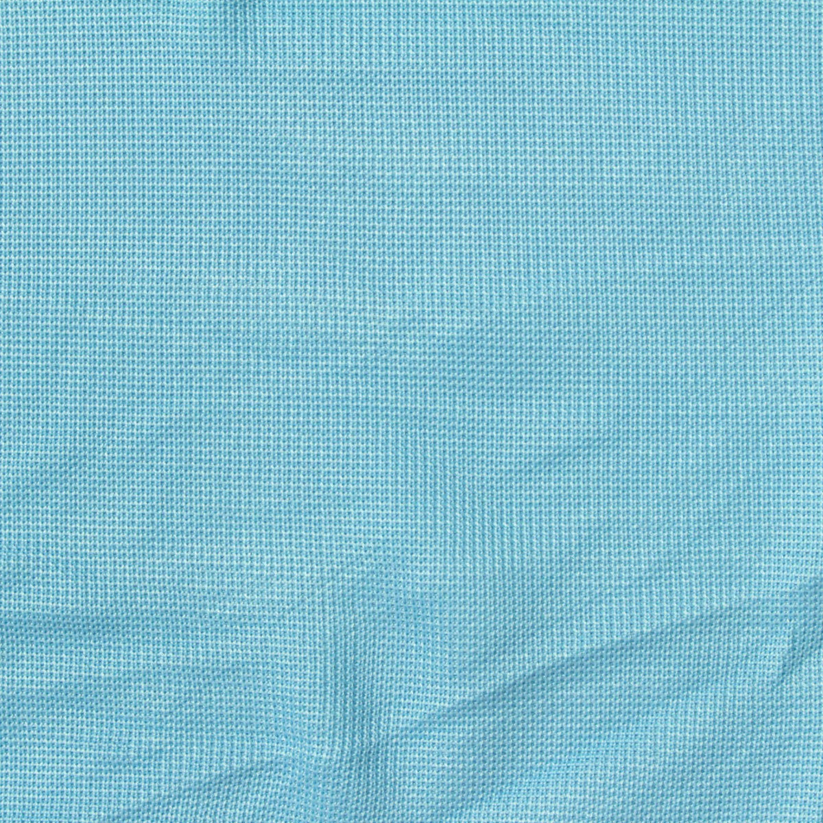 Polyester Stretch Rib Knit Fabric, 300 gsm, 125 cm — Blue
