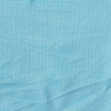 Polyester Stretch Rib Knit Fabric, 300 gsm, 125 cm — Blue