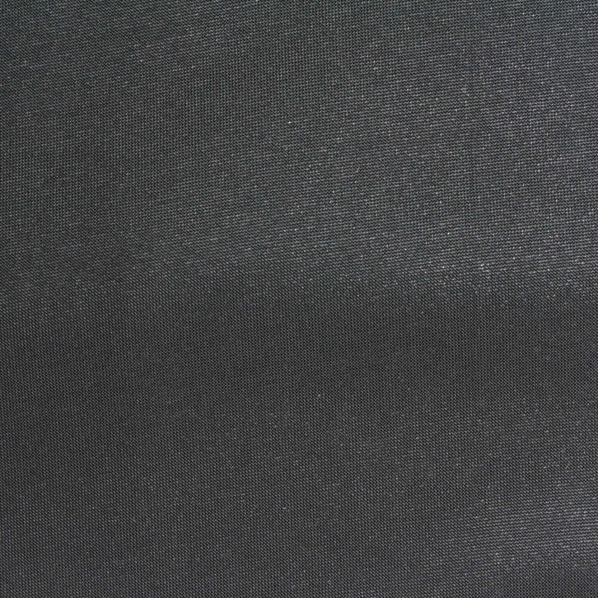 Polyester Stretch Milk Silk Knit Fabric, 220 gsm, 148 cm — Black
